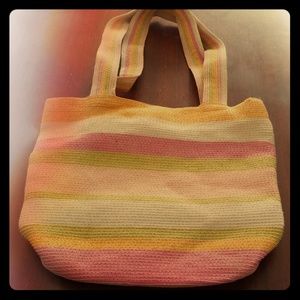 Gently used summer handbag.